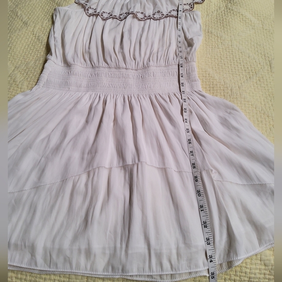 Ramy Brook Off-the-Shoulder Cynthia Flounce Mini Dress Size L - Picture 14 of 14